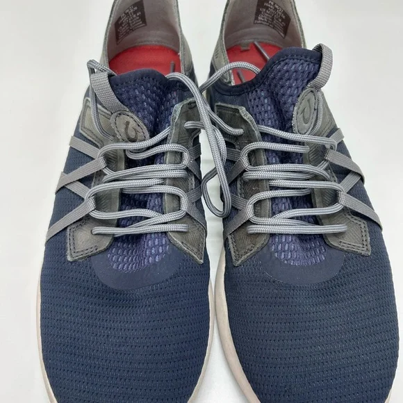 OluKai Men's Navy and Gray Sneakers - Picture 5 of 7